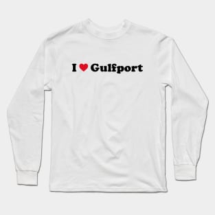 I Love Gulfport Long Sleeve T-Shirt